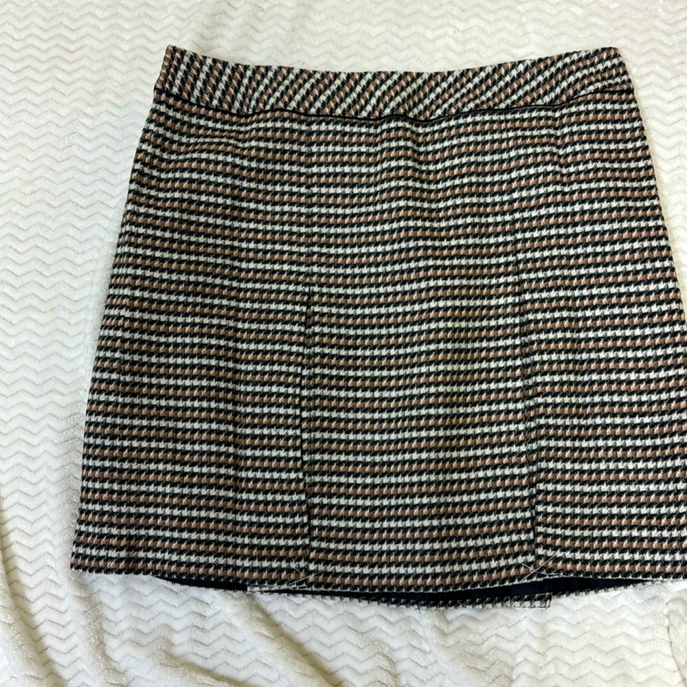 Plus size Talbots wool blend skirt